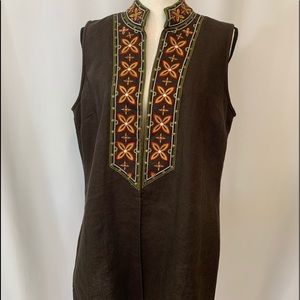 Chico’s linen vest size 2 from Chico’s